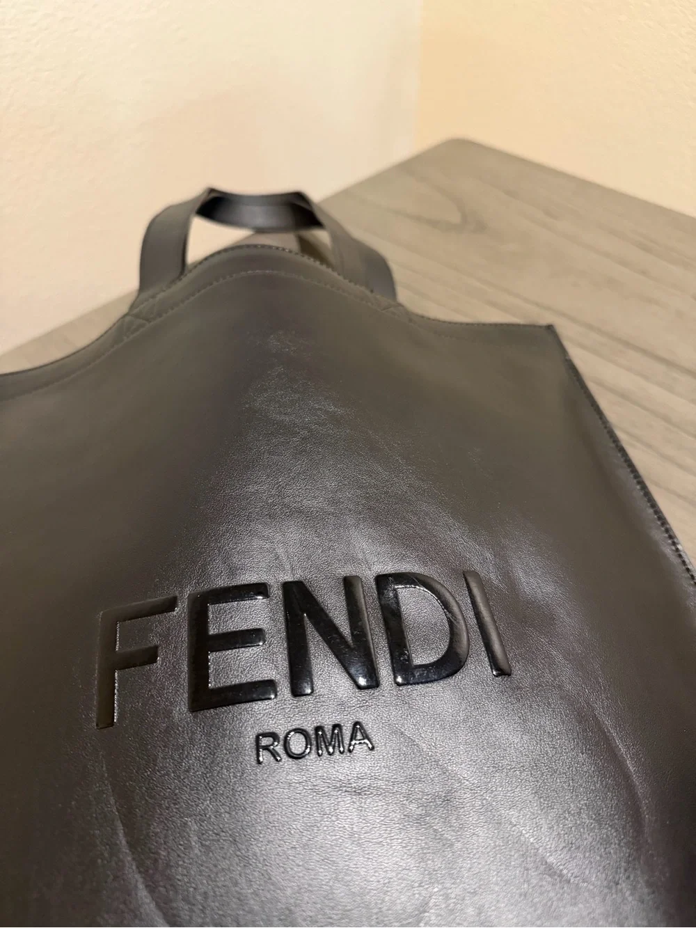 Fendi minimalist messenger